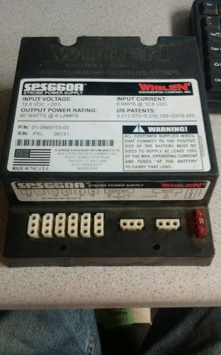 whelen sps660A