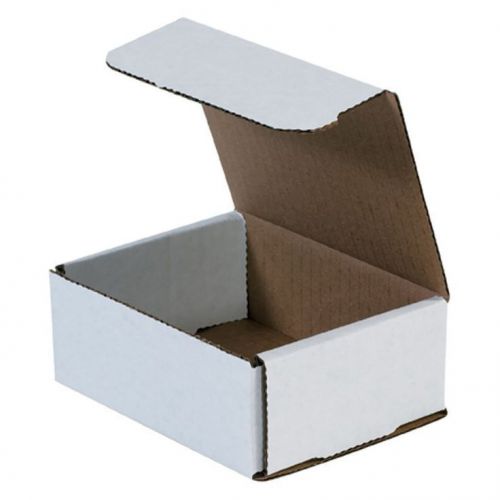 Corrugated Cardboard Shipping Mailers 4 3/8&#034; x 4 3/8&#034; x 3 1/2&#034; (Bundle of 50)