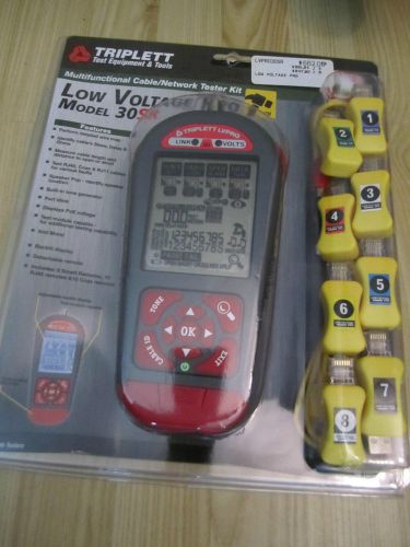 Triplett LVPRO30SR Low Voltage Pro 30SR Cable/Network Tester