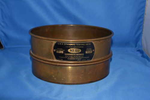 U.s.a standard testing sieve astme e-11 specification .0059 opening inches for sale