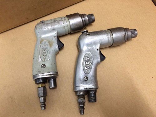 LOT OF 2 Sioux Pneumatic Air Screw Gun USED