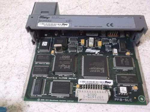 SST SST-PFB-SLC PROFIBUS MODULE SLC 500 (MISSING DOOR) *USED*