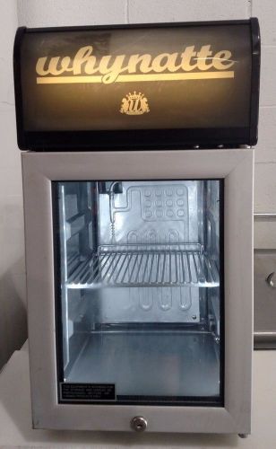 USED ATC COOLERS CTB-200 2 CU.FT GLASS DOOR COUNTER TOP DISPLAY COOLER