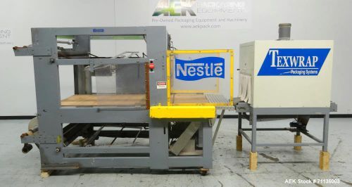 Used- Great Lakes Model 709-37 Semi Automatic Shrink Bundler with Texwrap Model