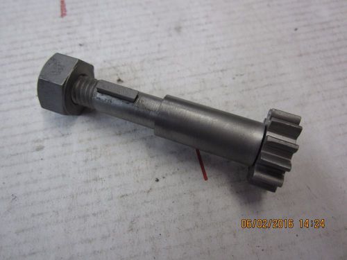 Atlas lathe 10&#034; &amp; 12&#034; apron hand wheel pinion shaft,gear,nut