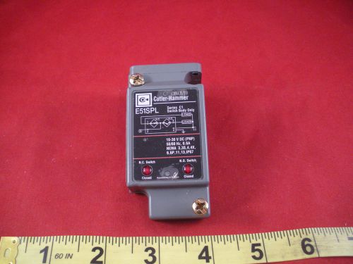 Cutler Hammer E51SPL Ser C1 Proximity Sensor Limit Switch Body Only New Nnb