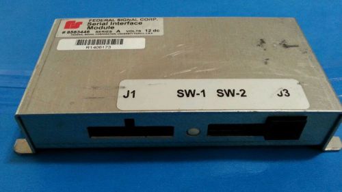 Federal Signal Serial Interface Module #8583446.Refurbushed