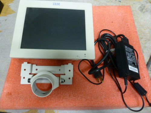 LOT OF 2 - IBM Register Display FRU:  66P0400  SurePOS700 w/ Power &amp; Mounting