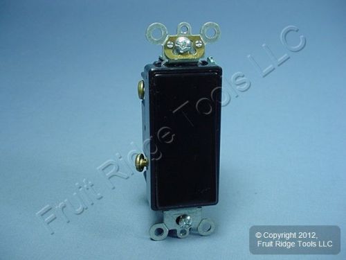 Leviton Black COMMERCIAL 3-Way Decora Rocker Wall Light Switch 15A 5693-2E