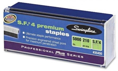 Swingline(R) S.F.(R) 4 Speedpoint(R) Staples, 1/4in. Full Strip, Box Of 5000