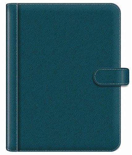 Pierre Belvedere A4/Letter Size Snap Portfolio, Refillable, Teal (7706660)