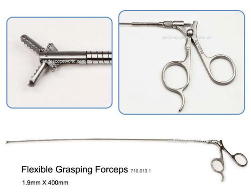 Brand New Flexible Grasping Forceps 1.9X400mm