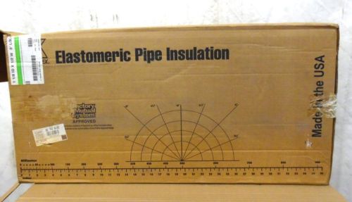 K-FLEX INSUL-TUBE 6RXL048118-3, 52 PCS, PRE-SLIT 3&#039; L, 1/2&#034; WALL THICKNESS