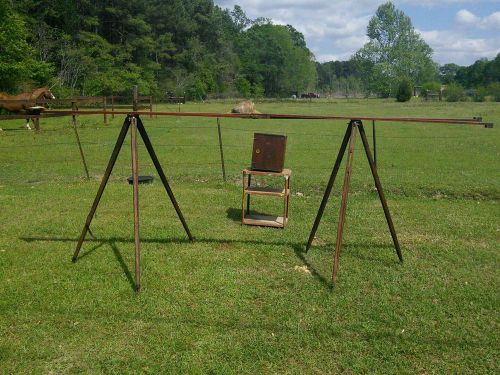 Vtg Wood Tripods Brunson Transit Model 70 w/257 Micrometer Original Box Dietzgen