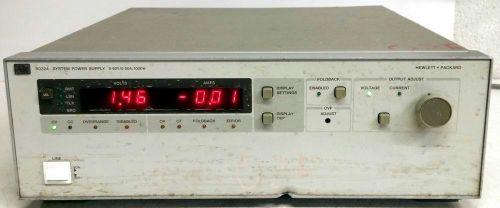 AGILENT HP 6032A 60V 50A 1000W SYSTEM POWER SUPPLY