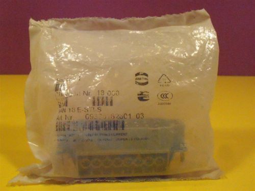 HARTING Part no. 09336102001 03 ( type: HAN 16E-STL-S ) NEW