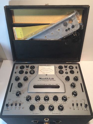 VTG Heathkit Mutual Conductance Tube Tester Model TT-1