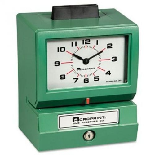 Acroprint Heavy Duty Time Clocks- Manual-125Qr4 01-1070-413 TIME CLOCKS NEW