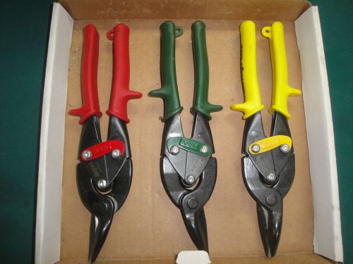 SNAPON/BLUE POINT  AVS30  AVIATION SNIPS ( STRAIGHT, LEFT, RIGHT CUT) 3 PCS SET