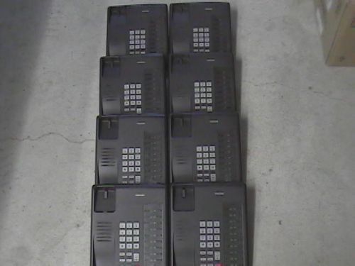 LOT of 8 Toshiba DKT3210-S Speaker Charcoal DKT 3210 S 10 Button