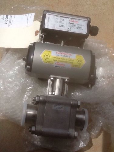 MBraun MC0635A Flowserve/AutoMax 1&#034; Valve Automation System