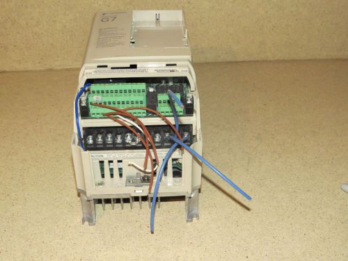 YASKAWA VARISPEED G7 MODEL # CIMR-G7U40P7VARIABLE FREQUENCY ELECTRIC MOTOR DRIVE