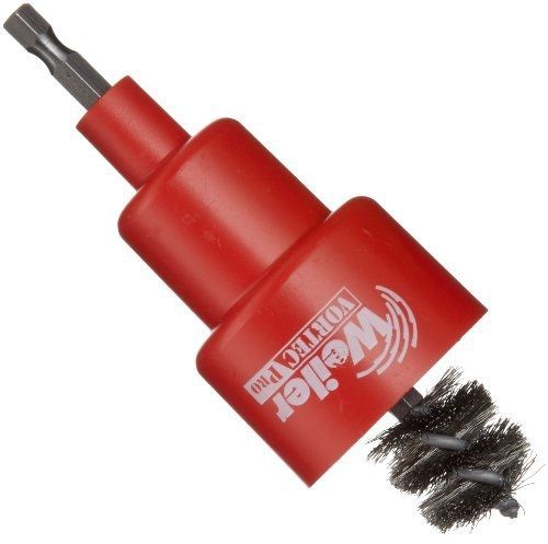 Weiler turbo tube brush, stainless steel 302, round shank, single stem, 3/4&#034; for sale