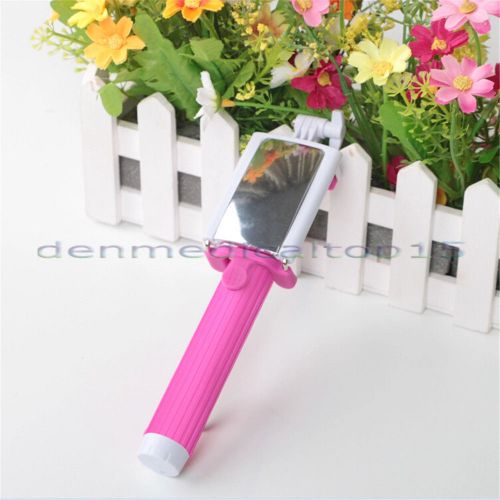 Rose Universal Handheld Self Portrait Selfie Stick Extendable Holder Stick