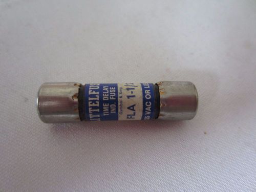 Littelfuse fla 1-1/2 fuse 1.5a 1.5 amps tested for sale