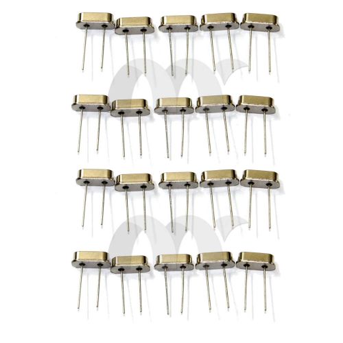 20 Pcs 16.000Mhz 16Mhz Crystal Oscillator HC-49S Low Profile