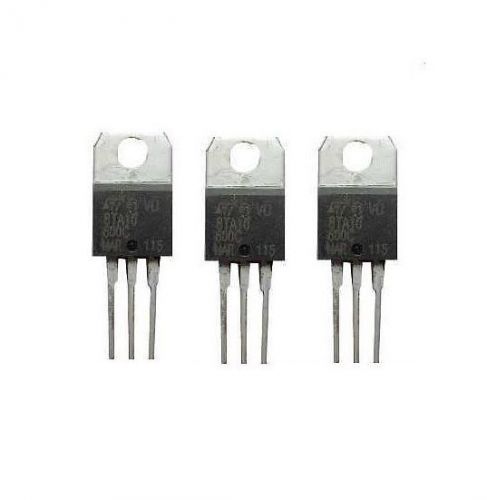 Triac BTA10 BTA10-600 BTA10-600C 10A 10000mA 600V Sensitive DIY TO-220 New