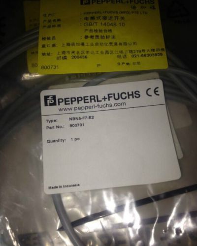 NEW IN BOX Pepperl + Fuchs NBN5-F7-E2  ALL NEW