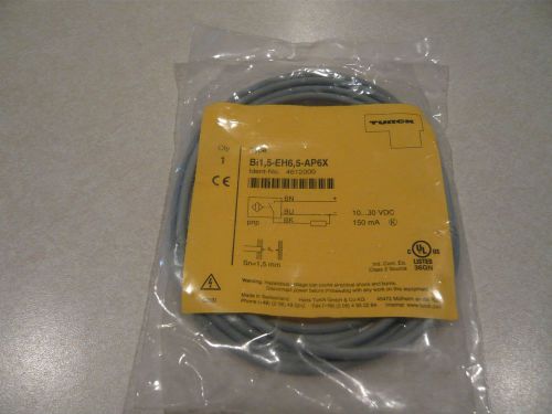 Turck Bi1.5-EH6.5-AP6X Inductive Prox Sensor NEW 4612000