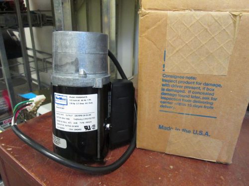 Von Weise Gear Motor V06864AA76 Motor: 1/8HP 1550RPM Gear: Ratio 7.4:1