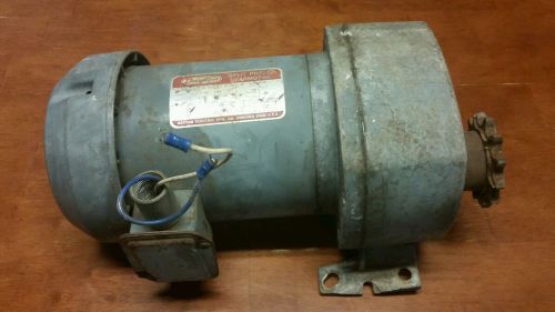 DAYTON 1/2HP SPLIT PHASE GEAR MOTOR MOD:6K375 RPM:40 700 TORQUE