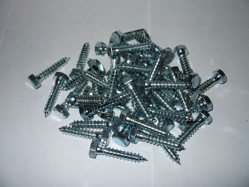 Zinc Hex Head  Lag Screw Bolt 5/16&#034; x1-1/2&#034; - 48/pcs