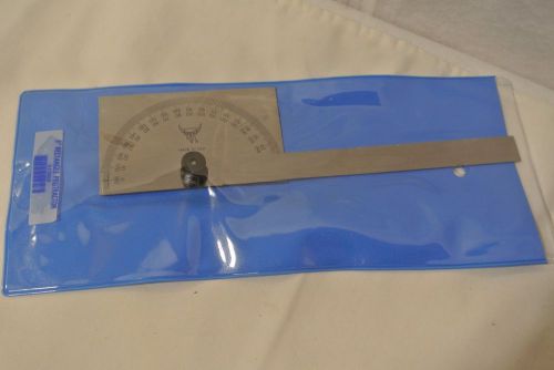 PEC Tools 6&#034; Rectangle Protractor No. 5170SS