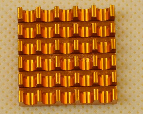 10pcs heat sink 22x22x10mm aluminum 22*22*10mm for router cpu ic perfect for sale