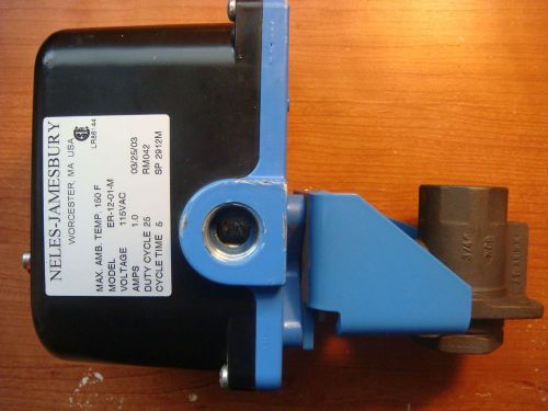 NELES JAMESBURY ER-12-01-M  VALVES ACTUATOR 1&#034;NPT  115VAC