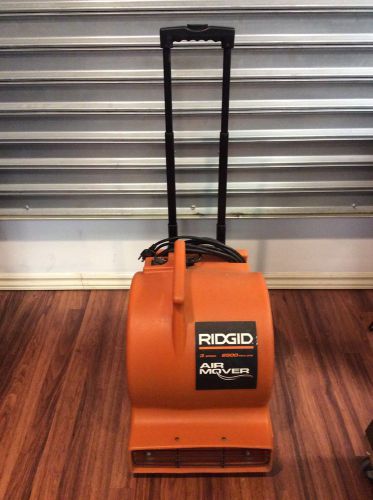 Ridgid 3-Speed 2500 Max Cfm Air Mover