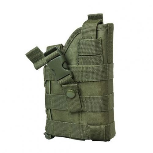 Ncstar vismall ambidextrous modular molle pistol holster green cvhol2953g for sale