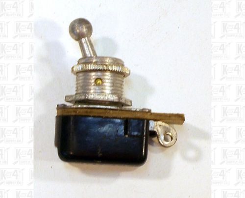 Circle F SPST &#034;Tugboat&#034; Toggle Switch Switch 125 VAC 3 Amp