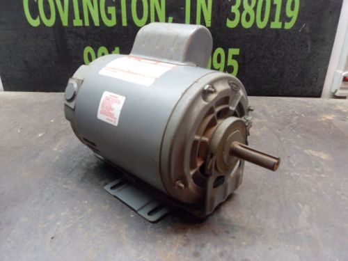 DAYTON 1HP CAPACITOR START MOTOR MOD:5K922Q 1725:RPM 115/230V FR:XG56 PH:1 USED