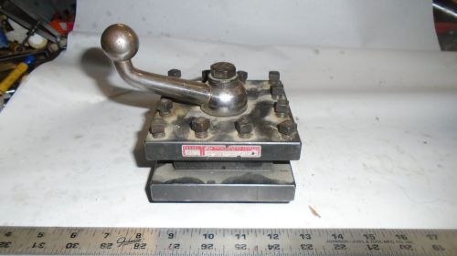 MACHINIST LATHE MILL Machinist  Enco USA 4 1/2 S Turrett Tool Post for Lathe 7/8