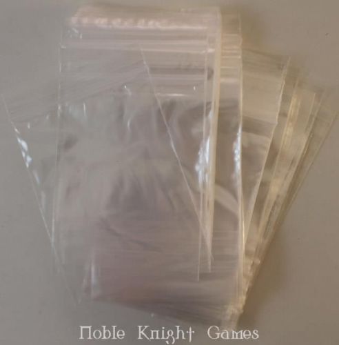 Ziplock Bags Ziplock Bags Ziplock Bags 3&#034; x 4&#034; (2 mil thick) (100) MINT