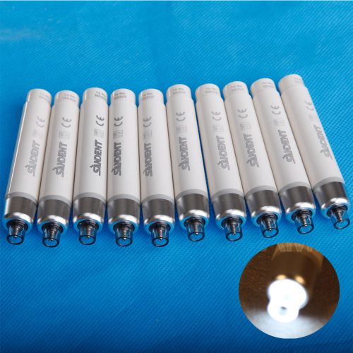 10 Dental LED Light Ultrasonic Piezo Scaler Handpiece fit EMS/WOODPECKER Tips CA