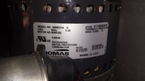 Rietschle-thomas vacuum pump model 2688ce44 d for sale