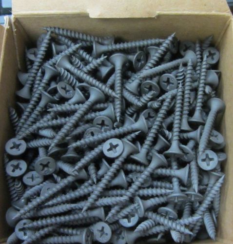 600   # 6 1-1/4&#034;  phillips bugle head drywall screws grabber 10471-00152 for sale