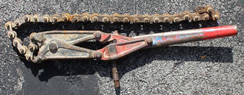 Wheeler Chain Soil Pipe Cutter