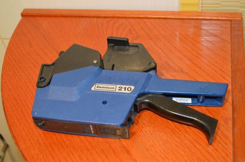 Sato Corp  Dennison 2 Line Labeler Pricing Pricer Gun # 210 Marker Blue. NO RES!